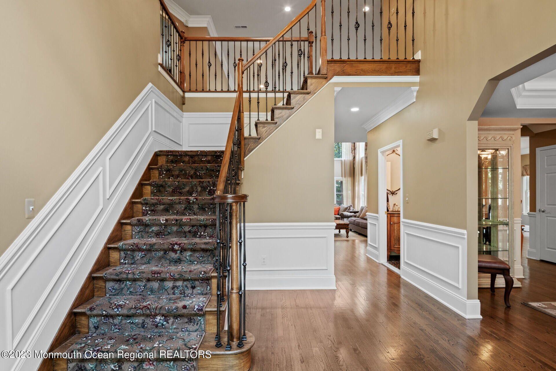 81 Agress Road Millstone Township, NJ 08535 - Photo 4 of 35 a view of entryway and hall with wooden floor