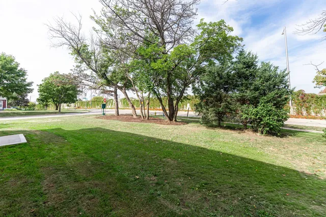 a view of outdoor space with garden view
