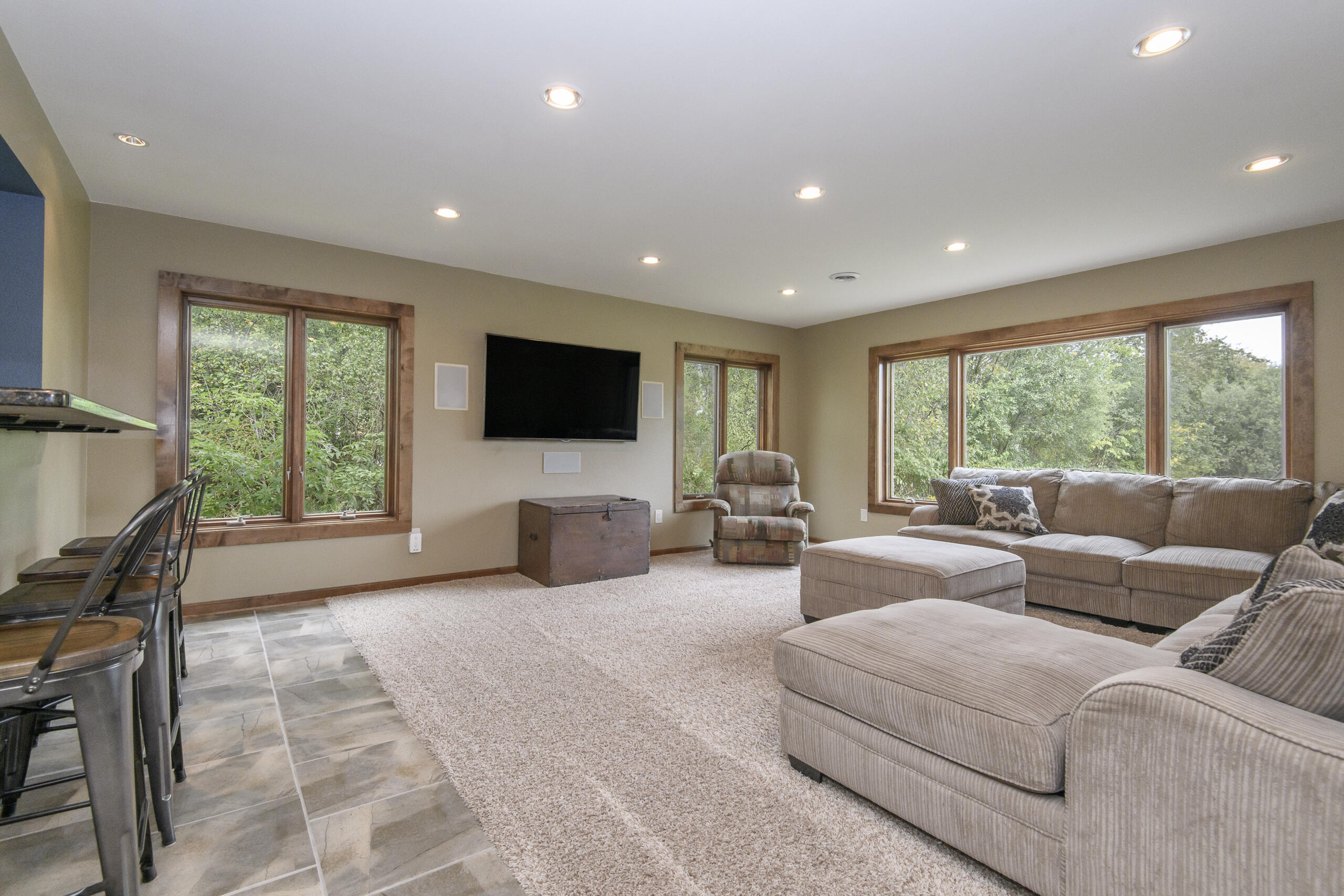 1326 Two Rivers Court Mukwonago, WI 53149 - Photo 10 of 66 Lower-level family room