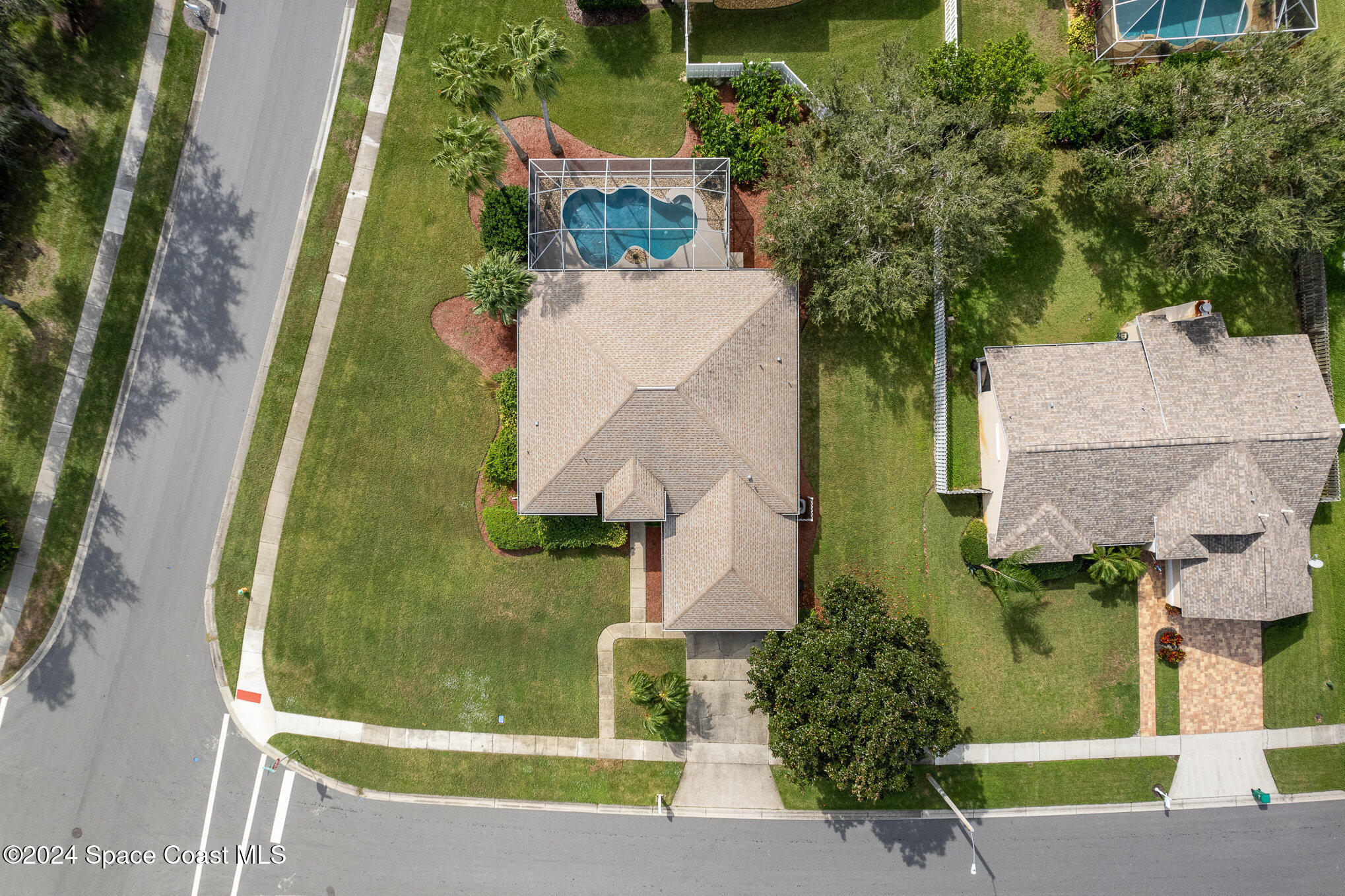 779 Thrasher Drive Rockledge, FL 32955 - Photo 3 of 35 an aerial view of a house