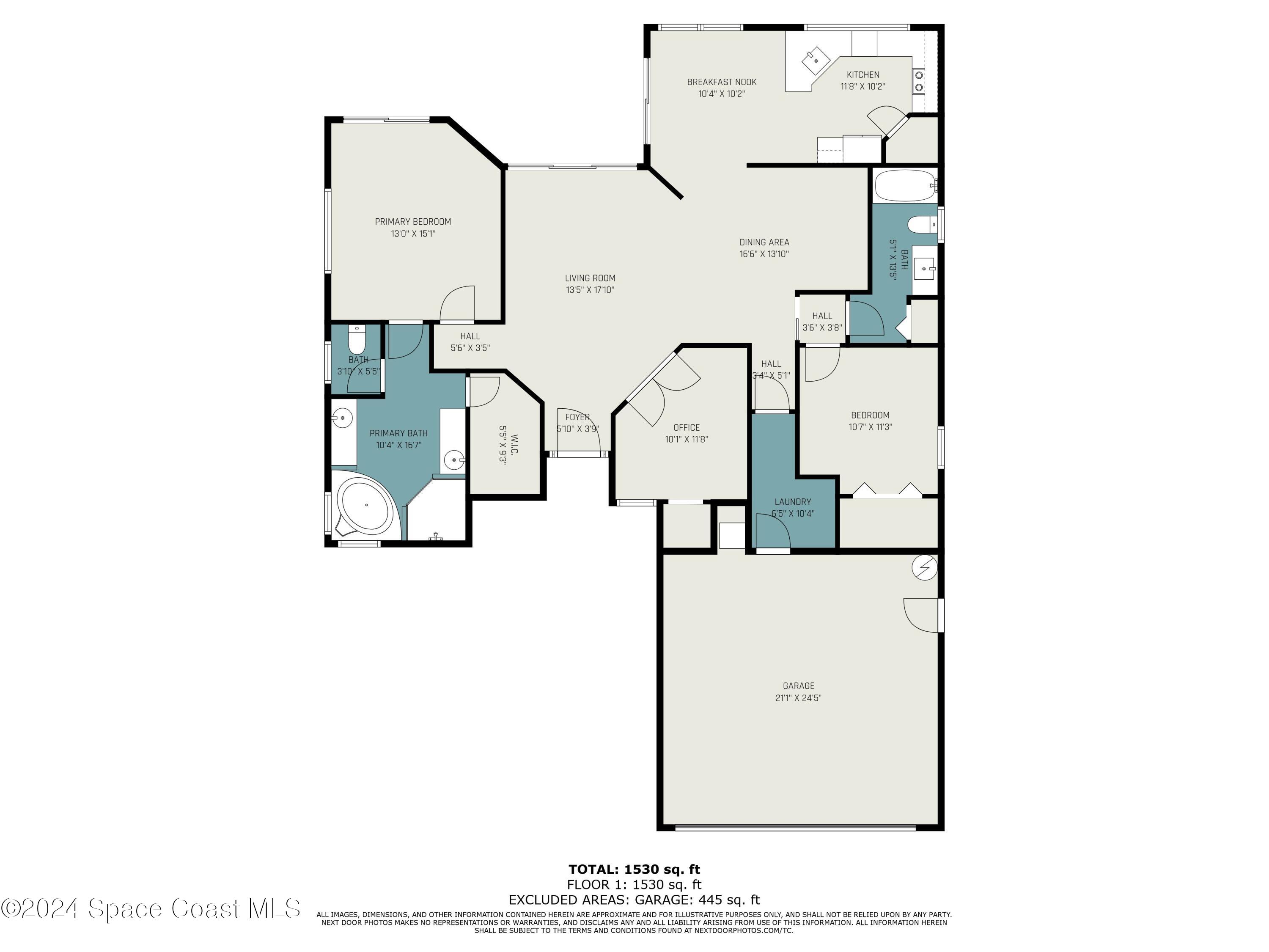 779 Thrasher Drive Rockledge, FL 32955 - Photo 35 of 35 a picture of floor plan
