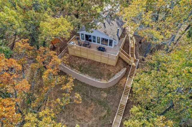 front view of a house with a small yard