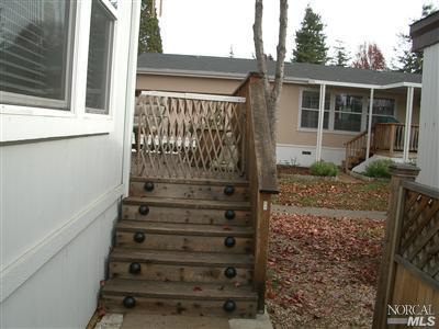 154 Walnut Circle, Unit 212 Rohnert Park, CA 94928 - Photo 11 of 12 Deck stairs have built-in lights for safely.