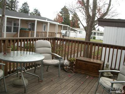 154 Walnut Circle, Unit 212 Rohnert Park, CA 94928 - Photo 10 of 12 Custom built deck. Great for hanging out.