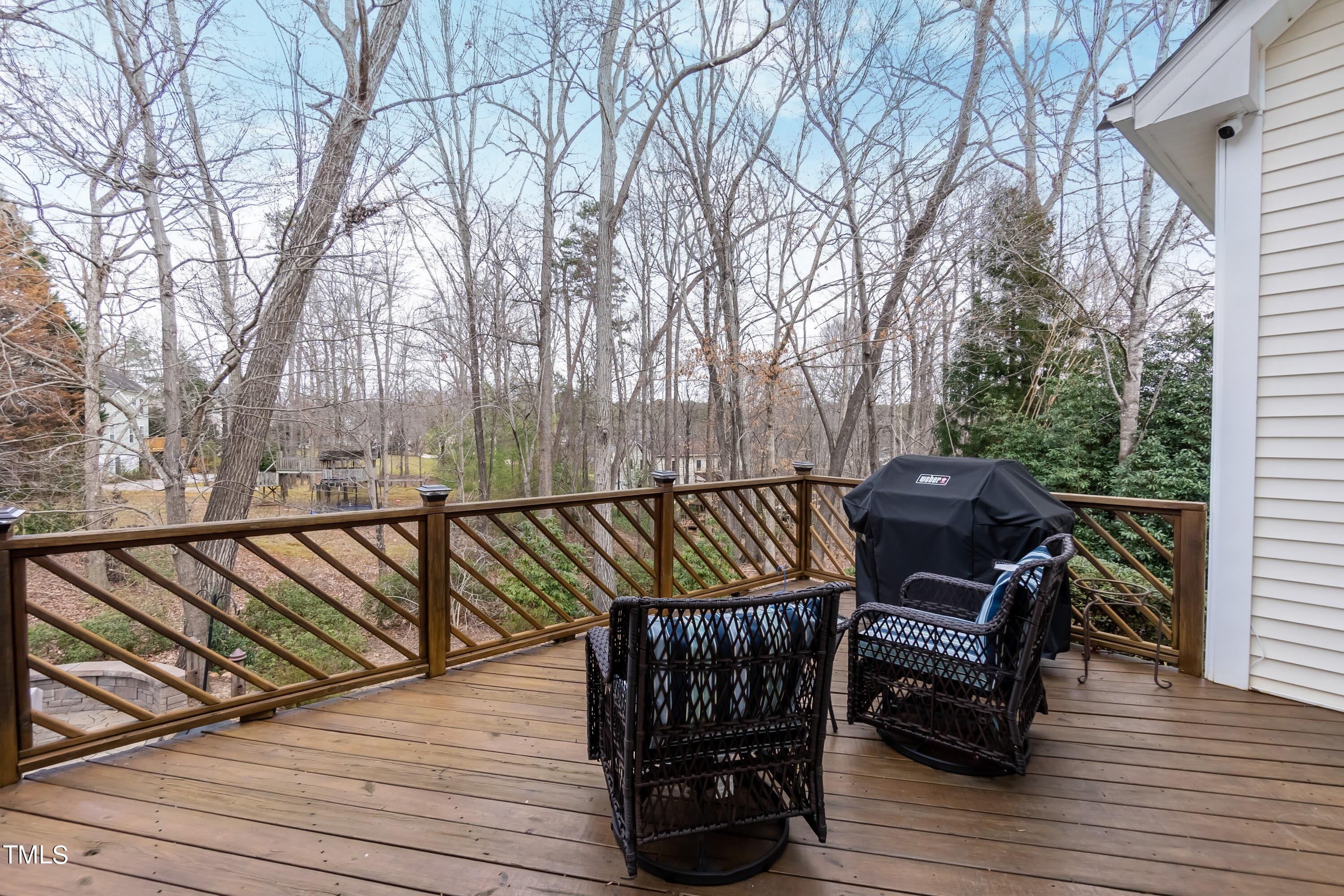 2724 Blue Ravine Road Wake Forest, NC 27587 - Photo 40 of 54 Back Deck