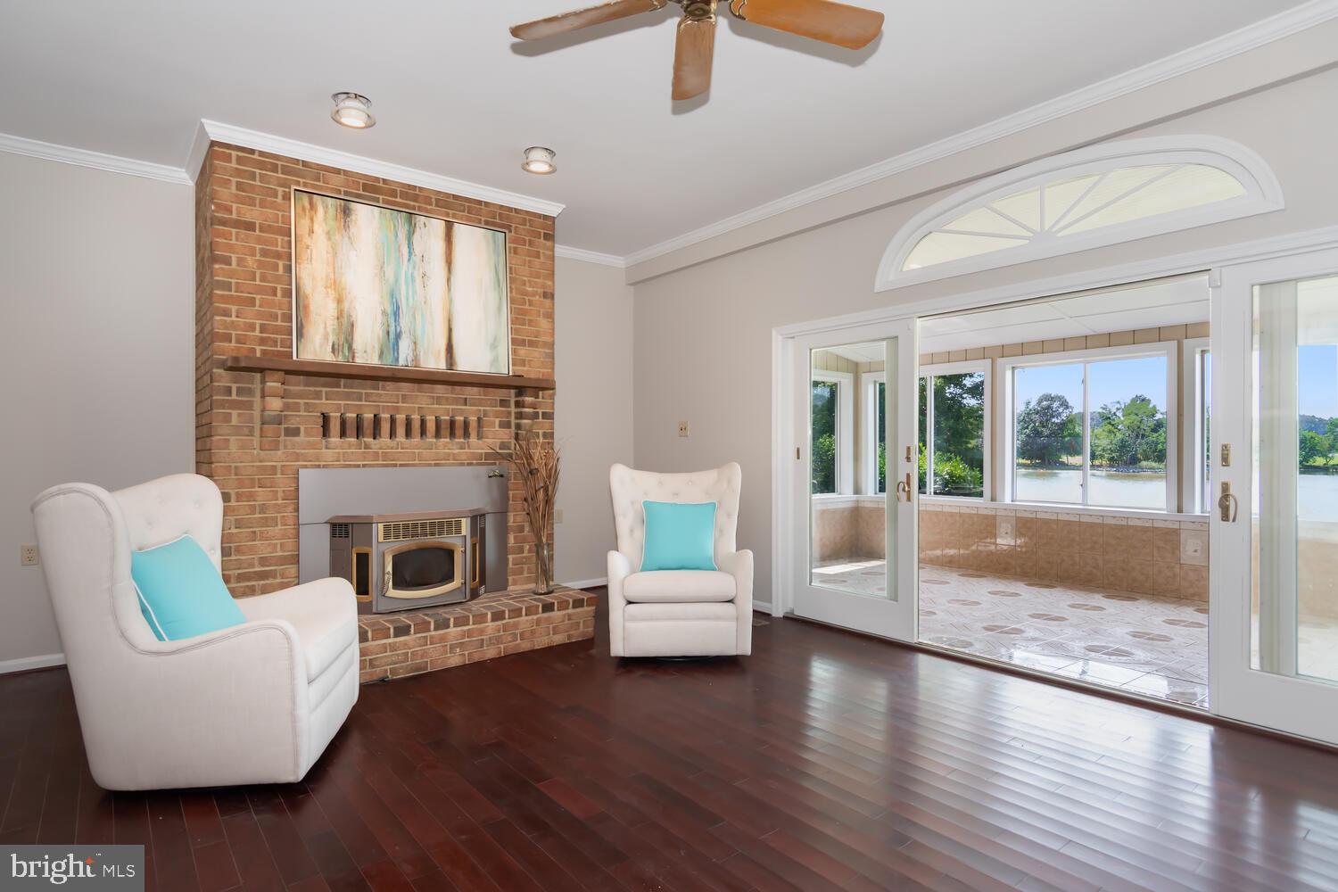 2408 Bennett Point Road Queenstown, MD 21658 - Photo 20 of 49 Family room with fire place