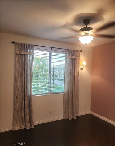 a utility room with washing machine