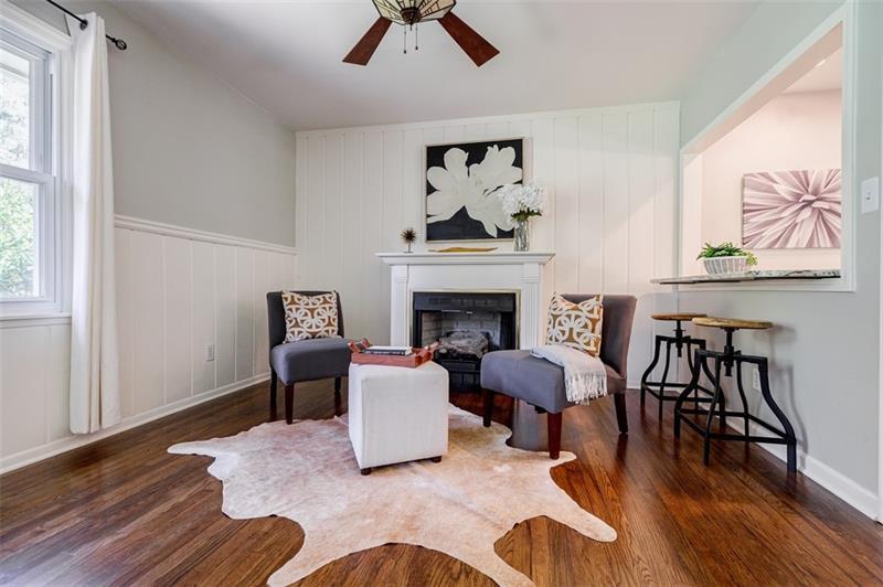 2343 Hunting Valley Drive Decatur, GA 30033 - Photo 11 of 71 a living room with furniture and a fireplace
