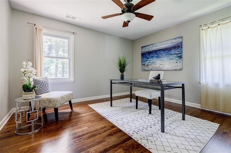 2343 Hunting Valley Drive Decatur, GA 30033 - Photo 35 of 71 a view of a livingroom with furniture window and wooden floor