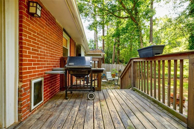 2343 Hunting Valley Drive Decatur, GA 30033 - Photo 44 of 71 a view of balcony with wooden floor and outdoor seating