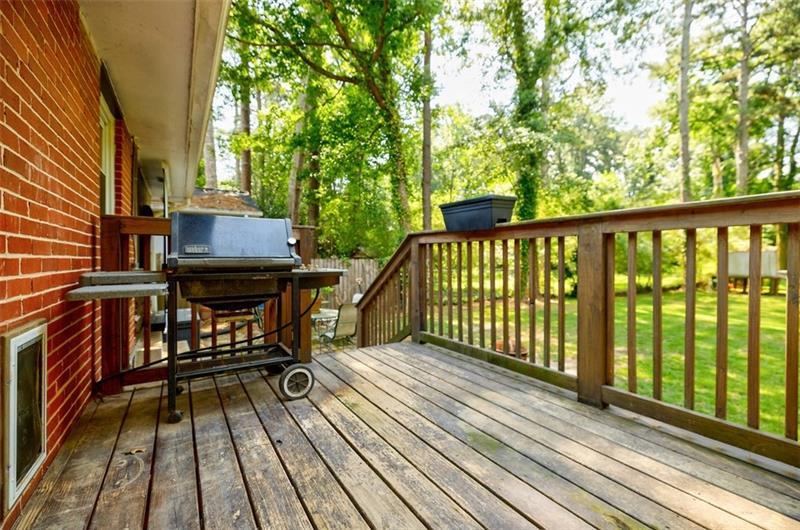 2343 Hunting Valley Drive Decatur, GA 30033 - Photo 45 of 71 a view of balcony with wooden floor and outdoor seating