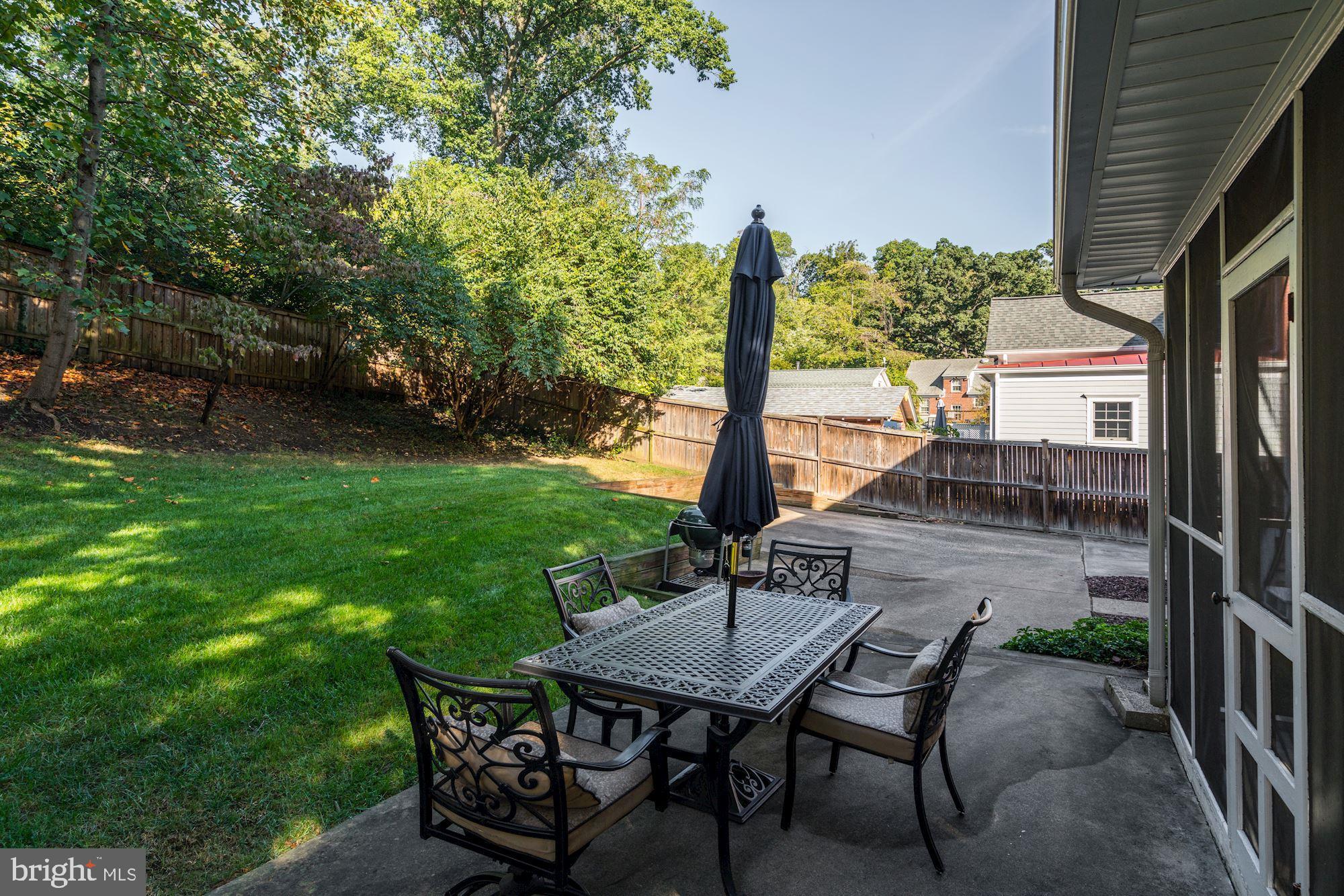3108 Russell Road Alexandria, VA 22305 - Photo 33 of 45 Patio off screened porch