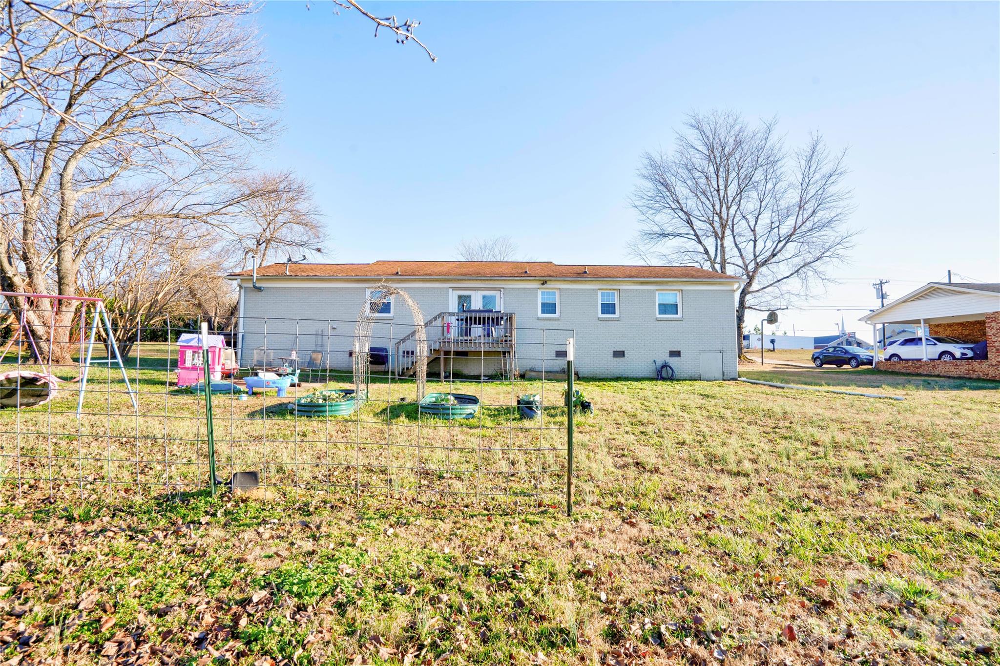 2106 South Post Road Shelby, NC 28152 - Photo 4 of 26 a view of a yard with a house