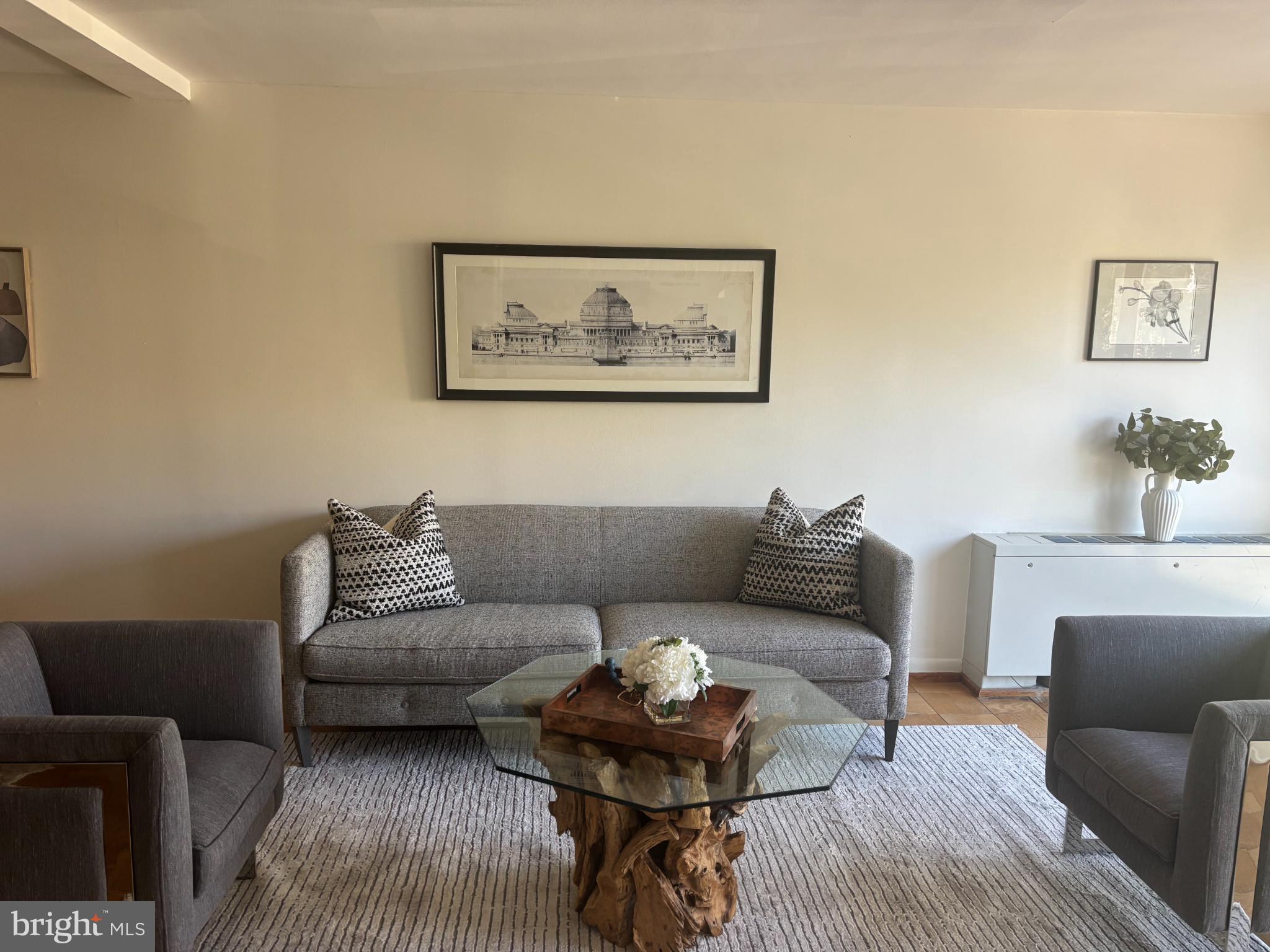 6445 Luzon Avenue Northwest, Unit 501 Washington, DC 20012 - Photo 6 of 21 a living room with furniture and a couch