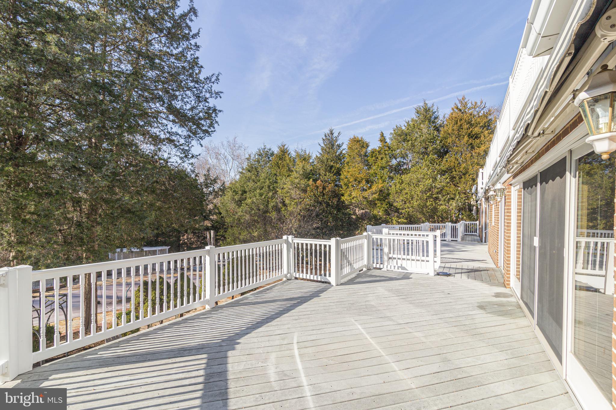 13830 Esworthy Road Potomac, MD 20854 - Photo 50 of 71 Expansive Back Deck