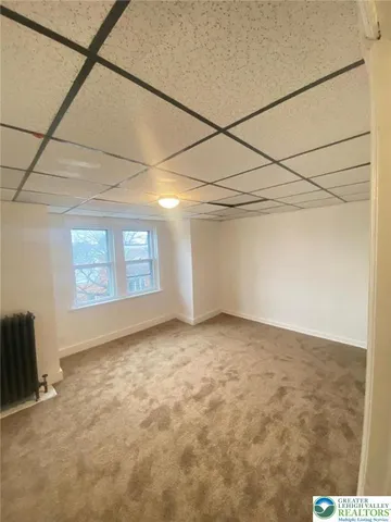 a view of a room with window