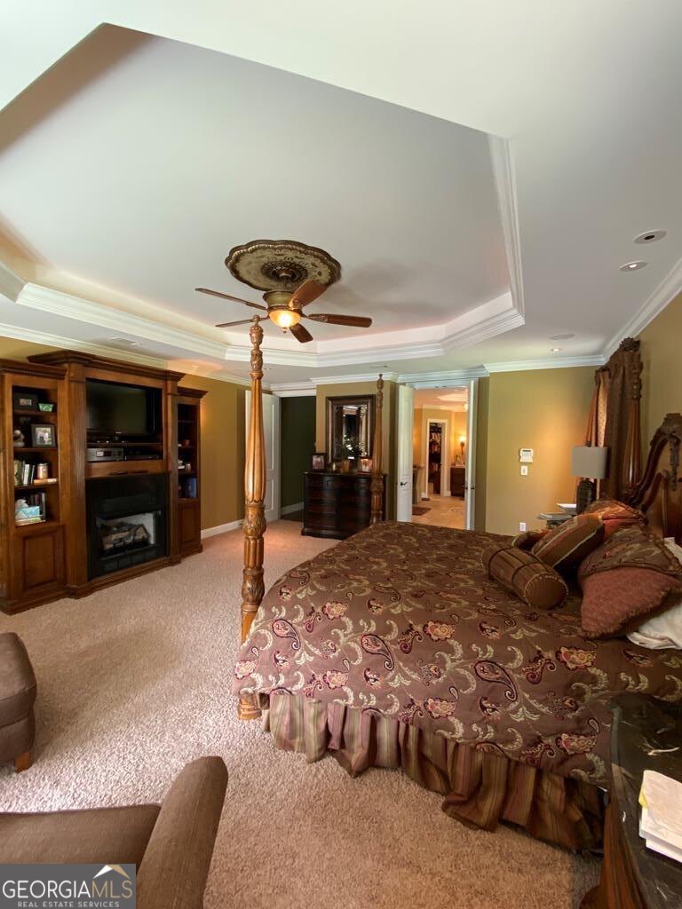 3 Chestnut Road Hazlehurst, GA 31539 - Photo 18 of 66 a bed room with a bed window and a television