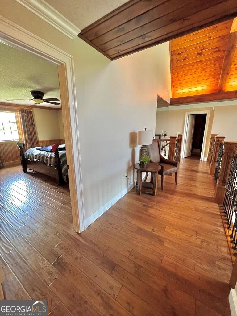 3 Chestnut Road Hazlehurst, GA 31539 - Photo 28 of 66 a living room with furniture a window and wooden floor