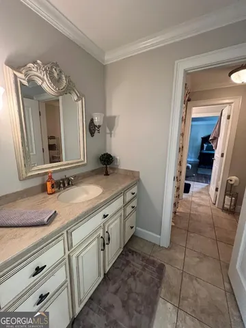 a room with gym equipment