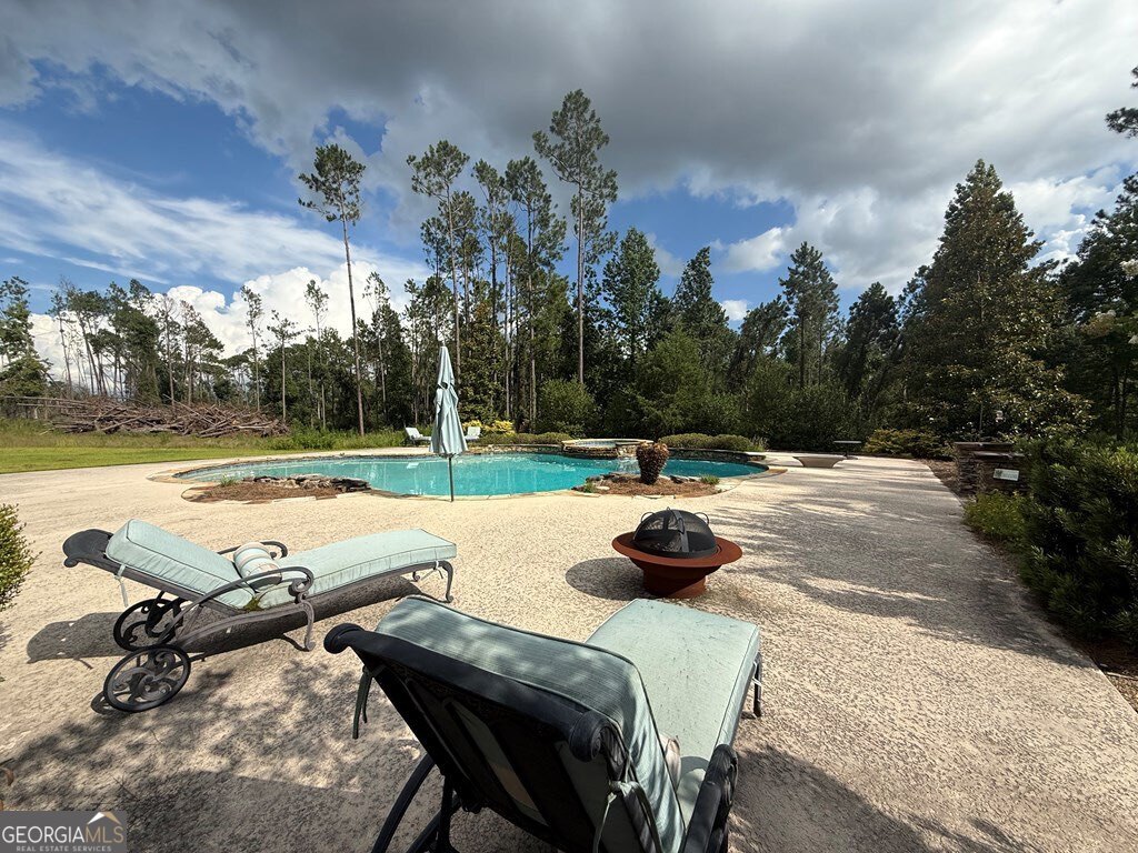 3 Chestnut Road Hazlehurst, GA 31539 - Photo 57 of 66 a view of outdoor space yard swimming pool and patio