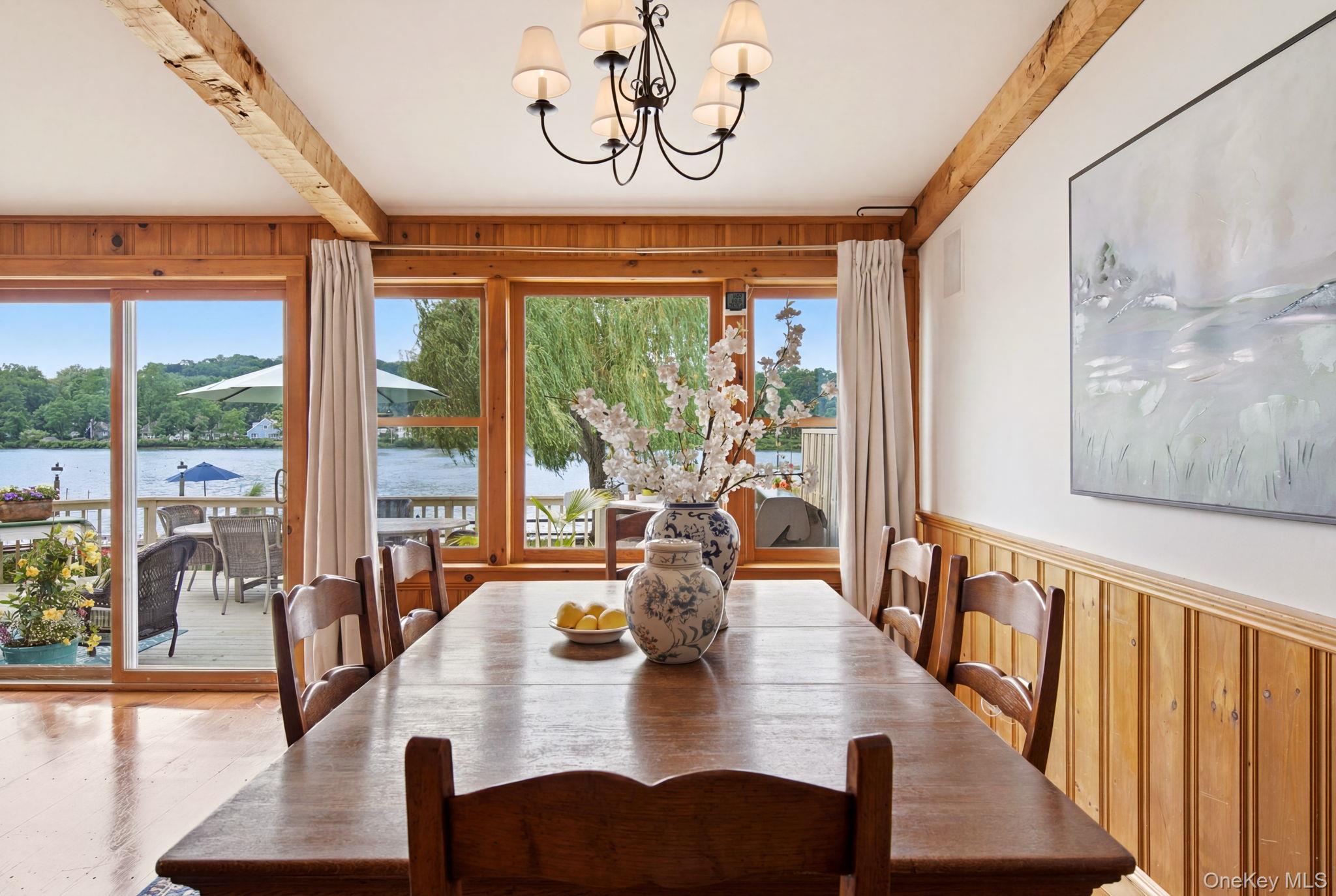 33 Prospect Road Centerport, NY 11721 - Photo 15 of 48 Dining area with stunning views.
