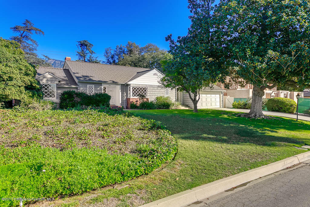 1033 Catalpa Road Arcadia, CA 91007 - Photo 1 of 1 a view of a house with garden