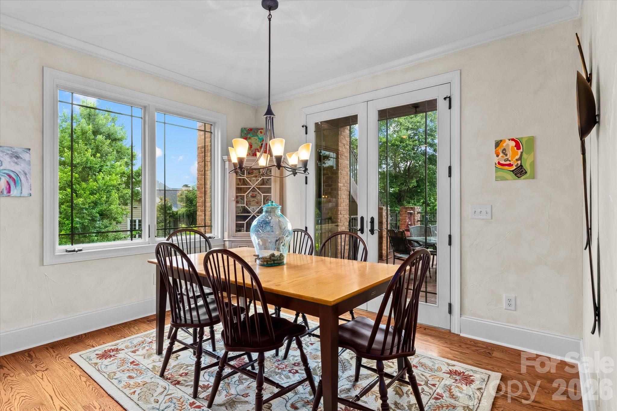 368 Players Ridge Road Hickory, NC 28601 - Photo 15 of 48 a view of a dining room with furniture window and outside view