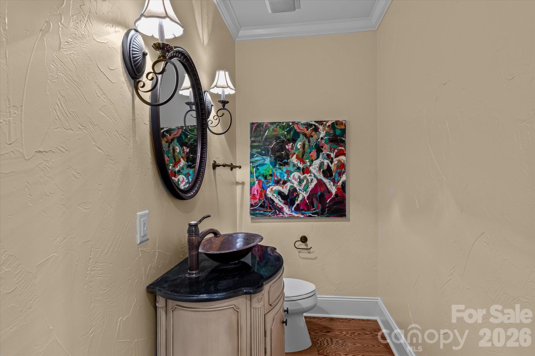368 Players Ridge Road Hickory, NC 28601 - Photo 16 of 48 a bathroom with a toilet and a sink
