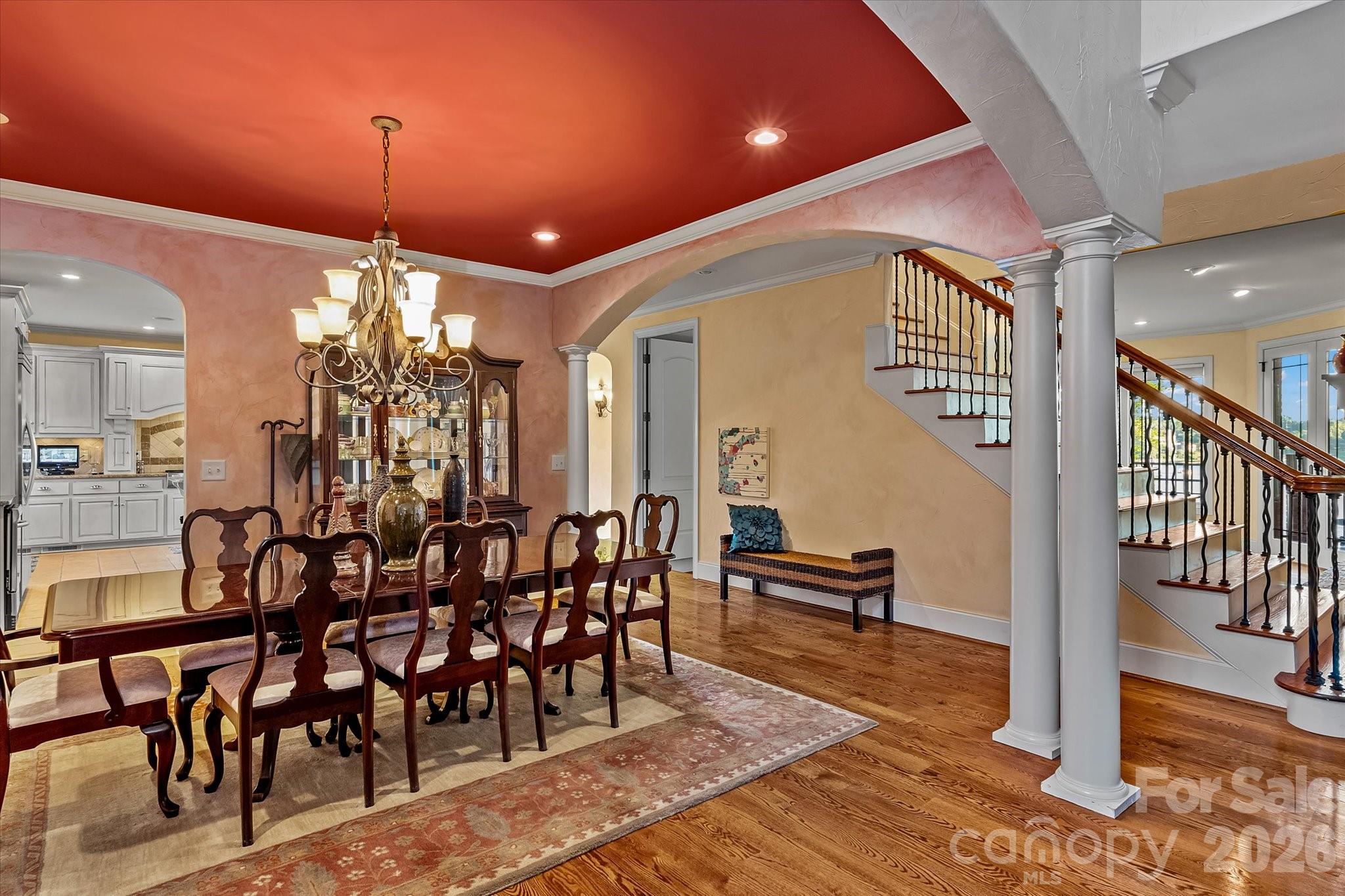 368 Players Ridge Road Hickory, NC 28601 - Photo 9 of 48 a view of a dining room with furniture