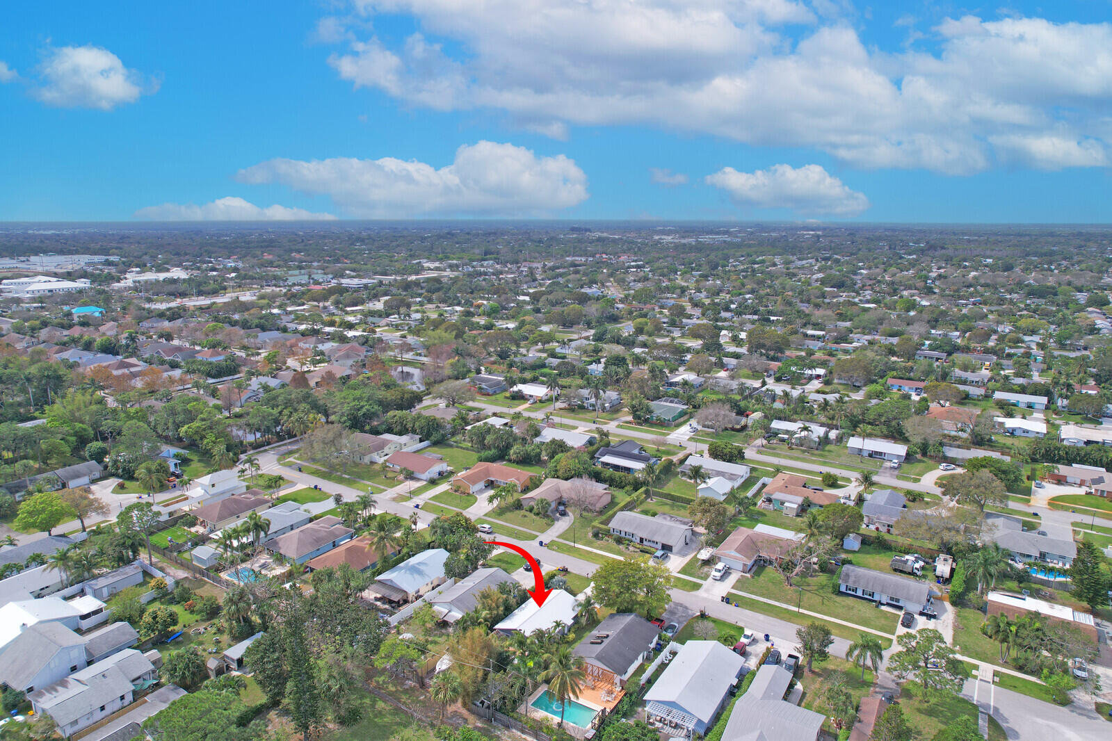 503 North Perry Avenue Jupiter, FL 33458 - Photo 43 of 44 an aerial view of multiple house