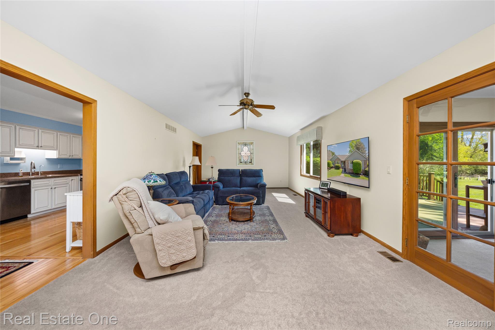 25550 Wixom Road Novi, MI 48374 - Photo 12 of 37 Wide LR to kitchen.jpg