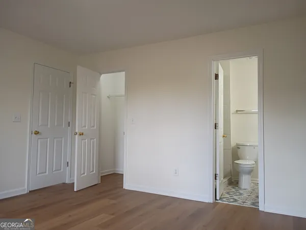 a view of wooden floor