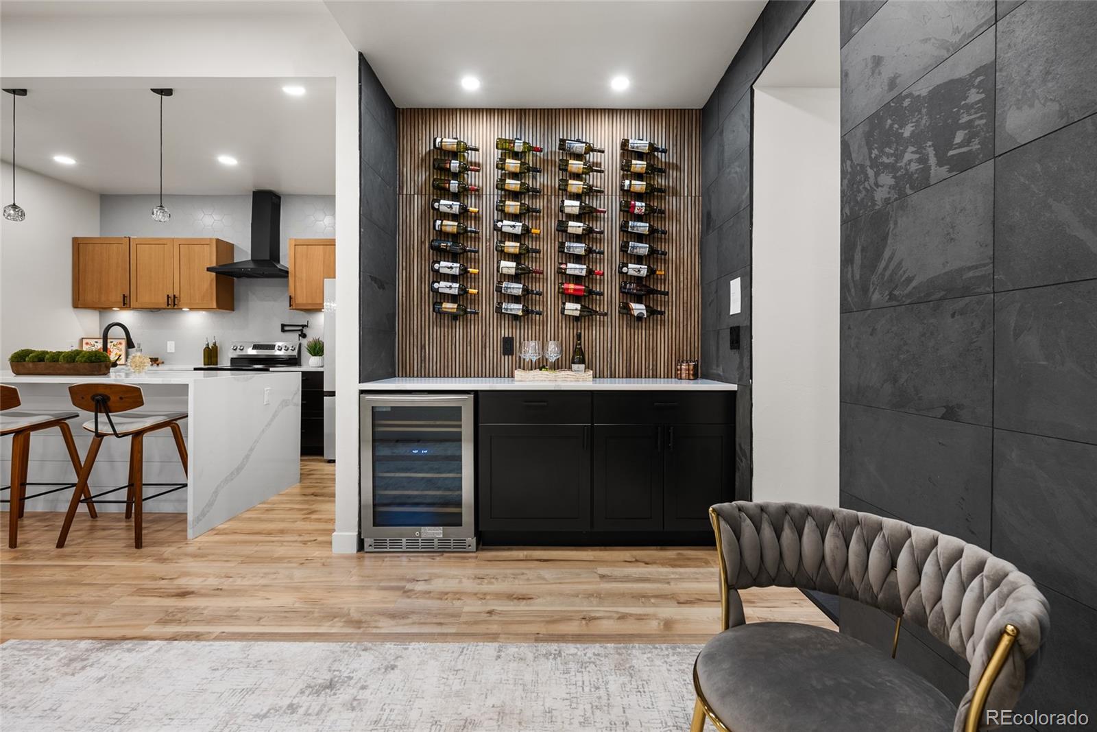 2011 West Scott Place Denver, CO 80211 - Photo 17 of 46 a living room with furniture