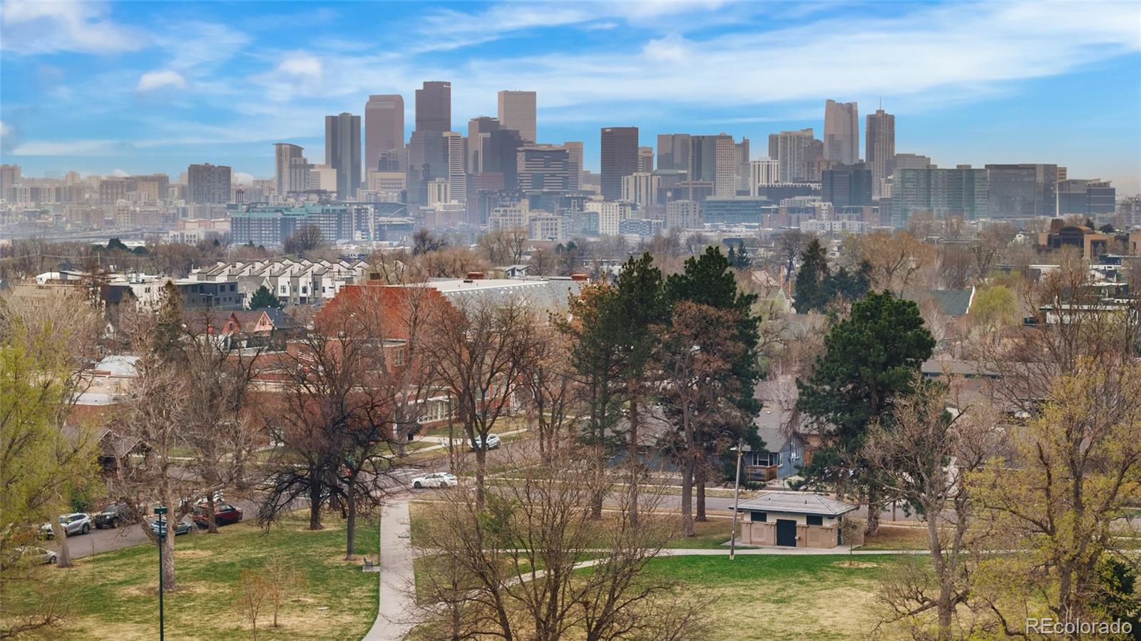2011 West Scott Place Denver, CO 80211 - Photo 42 of 46 a view of a city with tall buildings