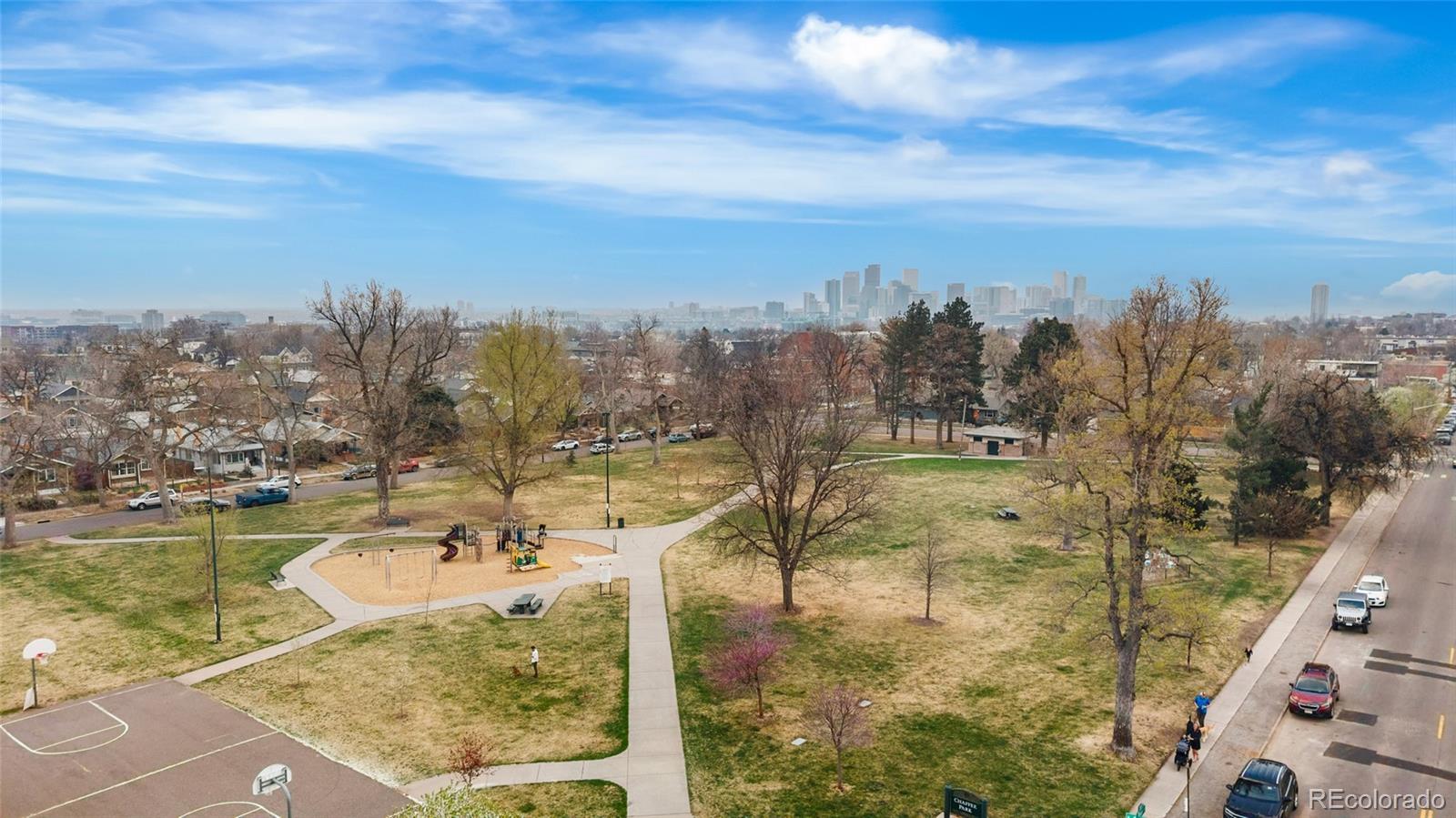2011 West Scott Place Denver, CO 80211 - Photo 43 of 46 a view of a lake with a yard