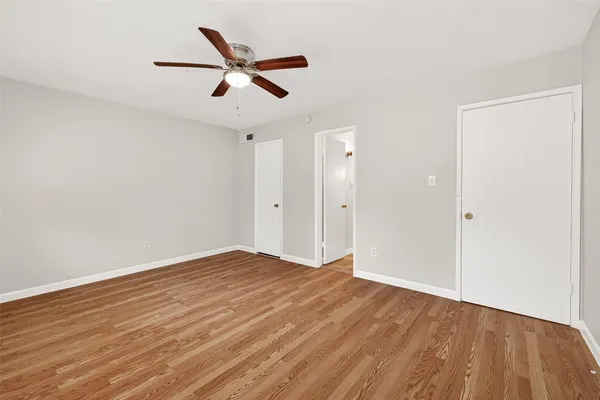 wooden floor in an empty room