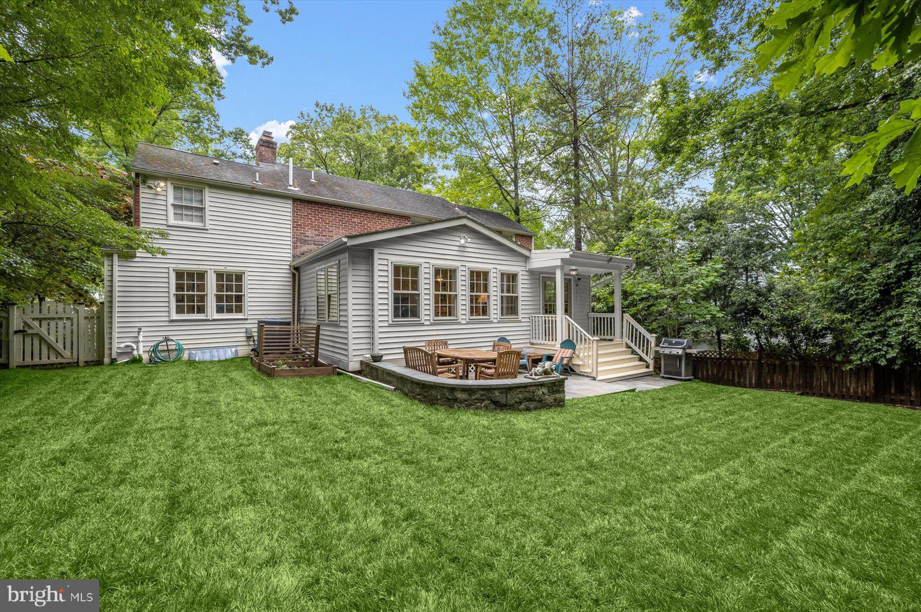 5903 Ramsgate Road Bethesda, MD 20816 - Photo 8 of 42 Rear Elevation