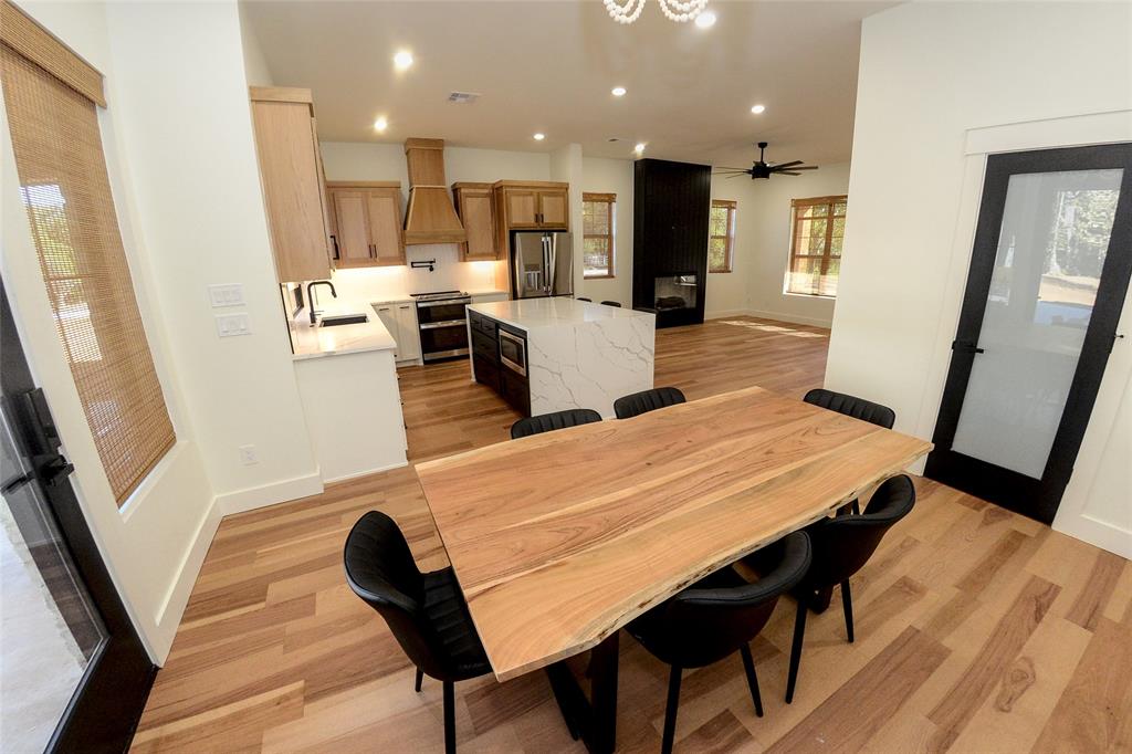 1805 Arthur Road Denison, TX 75021 - Photo 6 of 31 Dining space with chandelier.