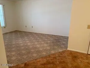 a view of empty room