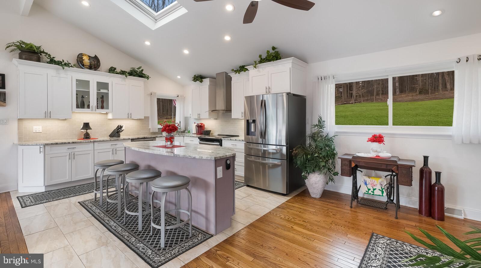 233 Painter Road Media, PA 19063 - Photo 44 of 84 Bar seating at kitchen island