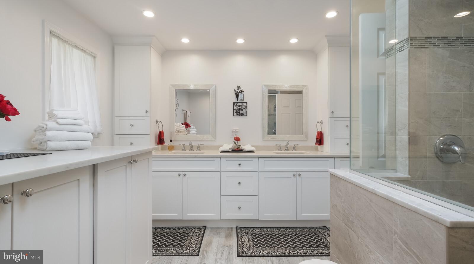 233 Painter Road Media, PA 19063 - Photo 65 of 84 Beautiful lighting in primary bath