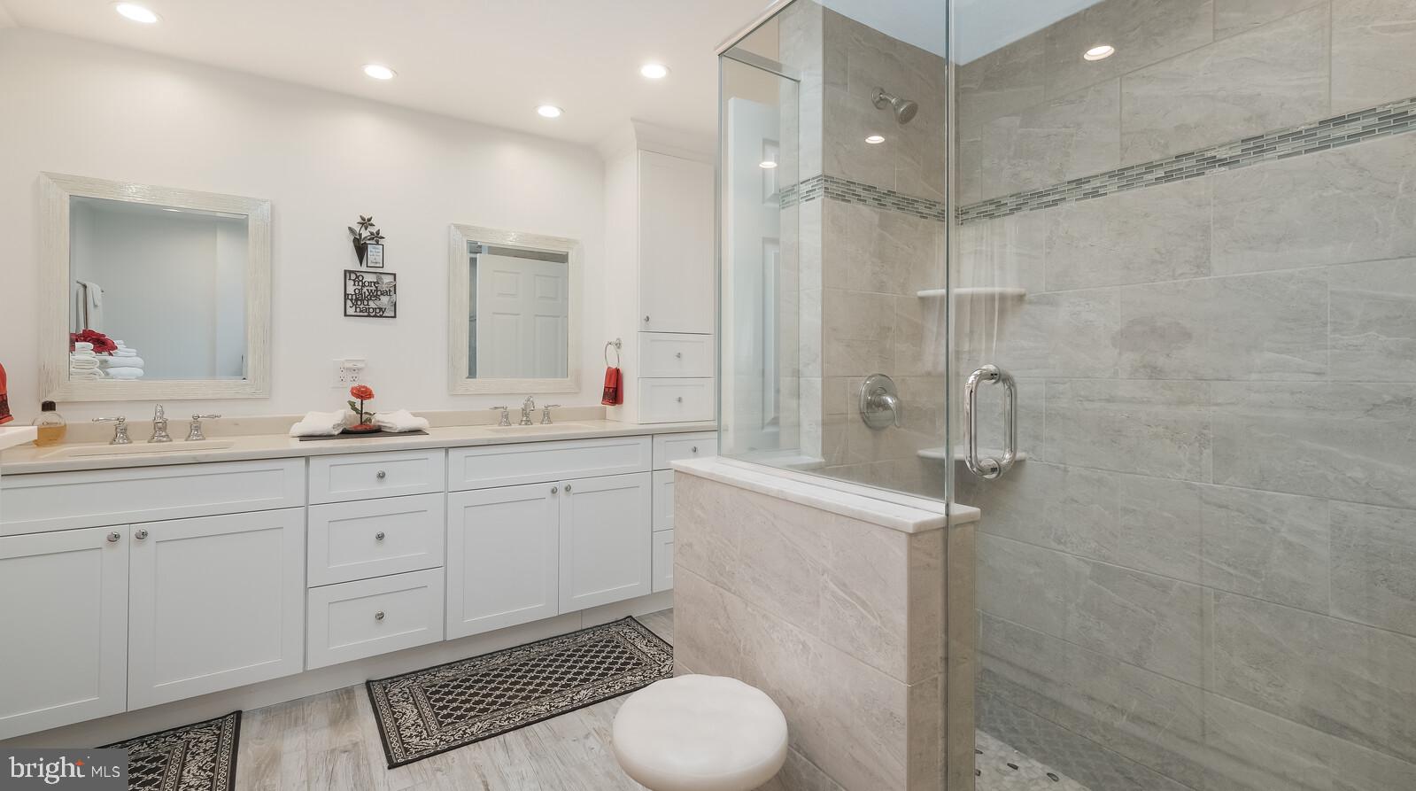 233 Painter Road Media, PA 19063 - Photo 66 of 84 Walk in shower for 2 in primary