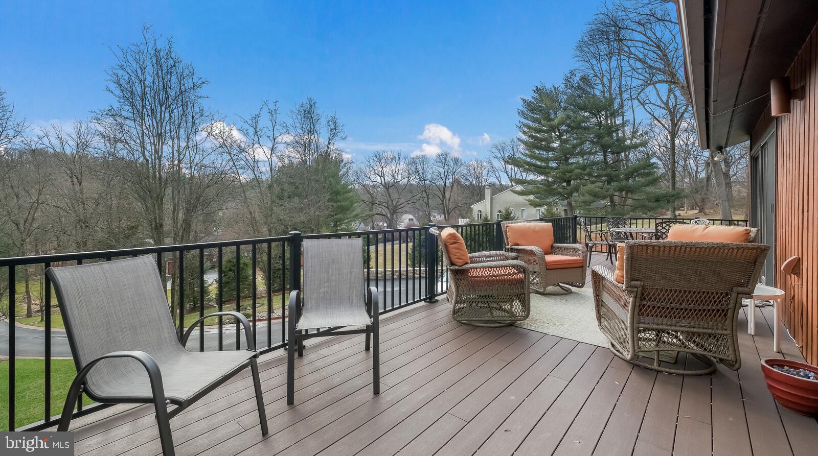 233 Painter Road Media, PA 19063 - Photo 82 of 84 Deck with a view!!