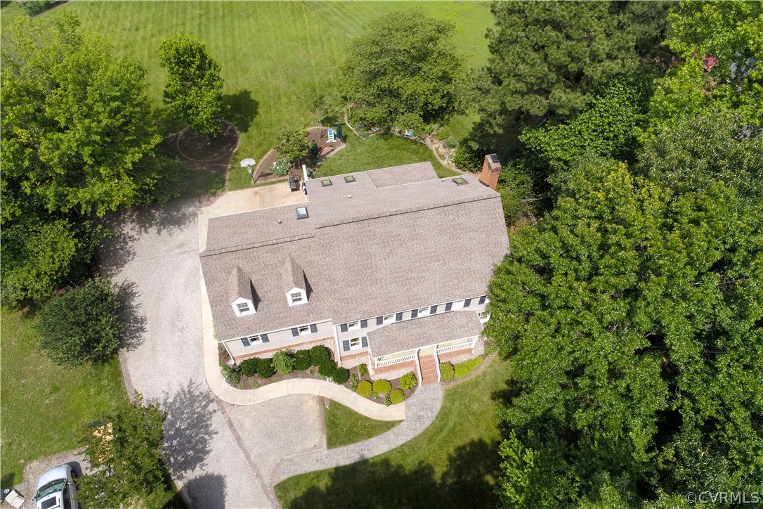 5502 Manitoba Road Chesterfield, VA 23832 - Photo 45 of 48 an aerial view of a house with outdoor space