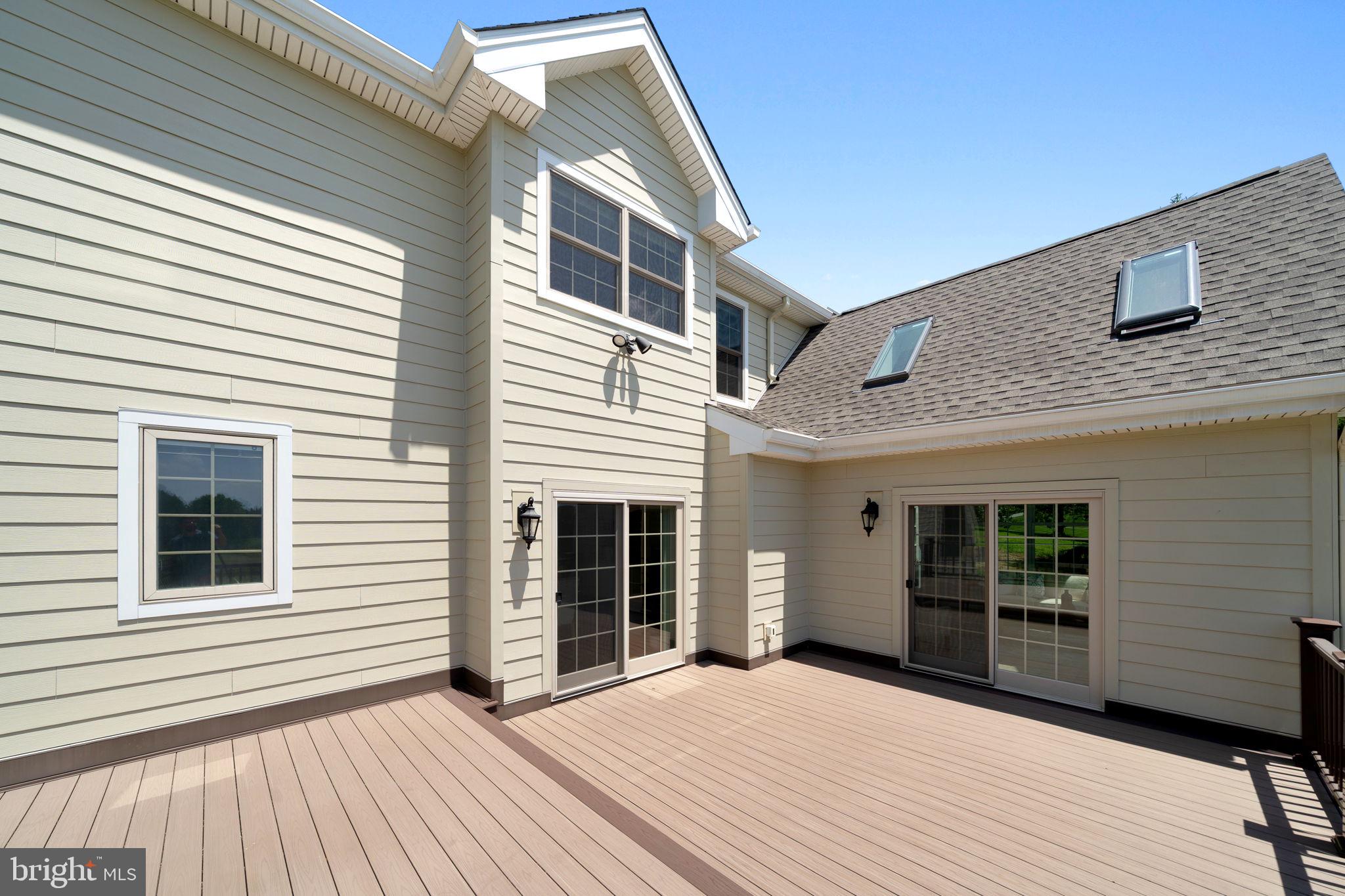 224 Laurel Heights Road Landenberg, PA 19350 - Photo 50 of 95 Timber Tech Deck off Family room and Solarium