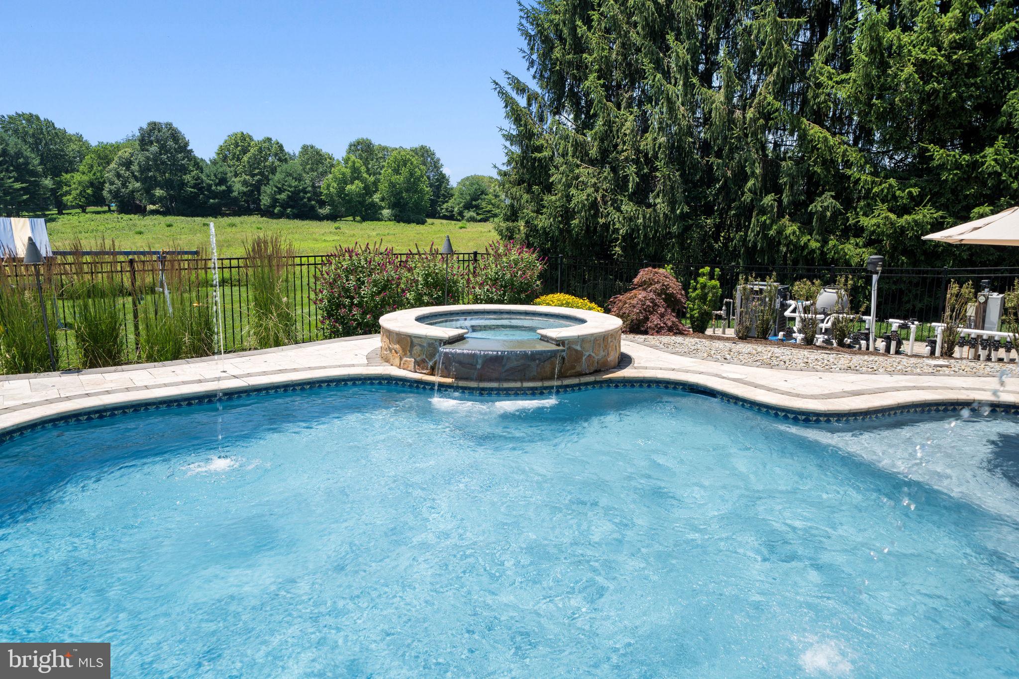 224 Laurel Heights Road Landenberg, PA 19350 - Photo 62 of 95 Hot Tub in pool