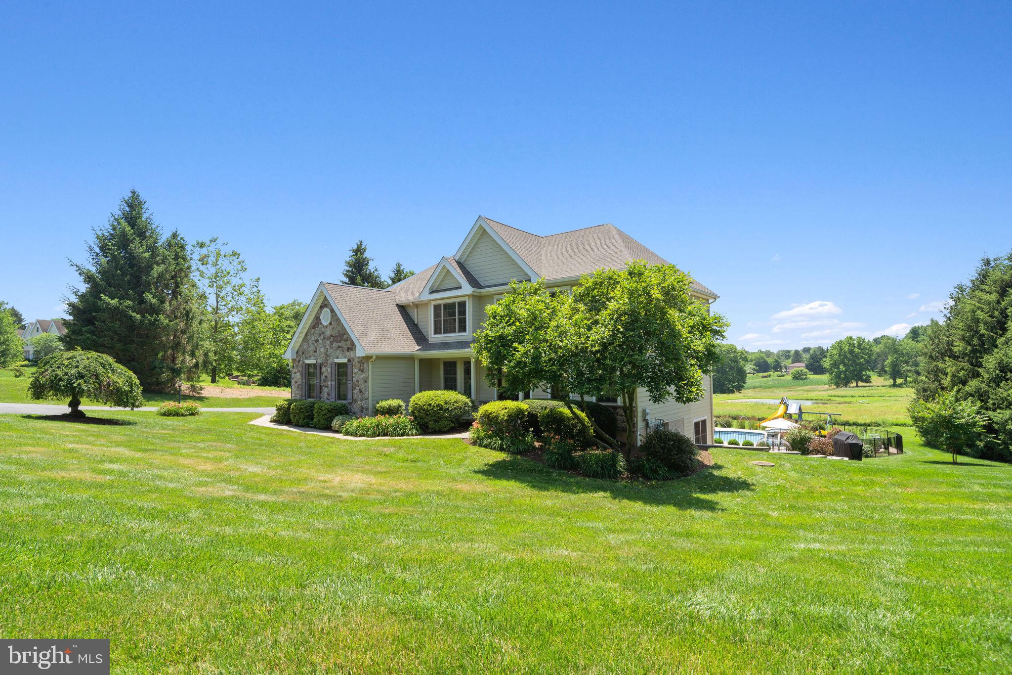 224 Laurel Heights Road Landenberg, PA 19350 - Photo 74 of 95 a view of a house with a yard and sitting area