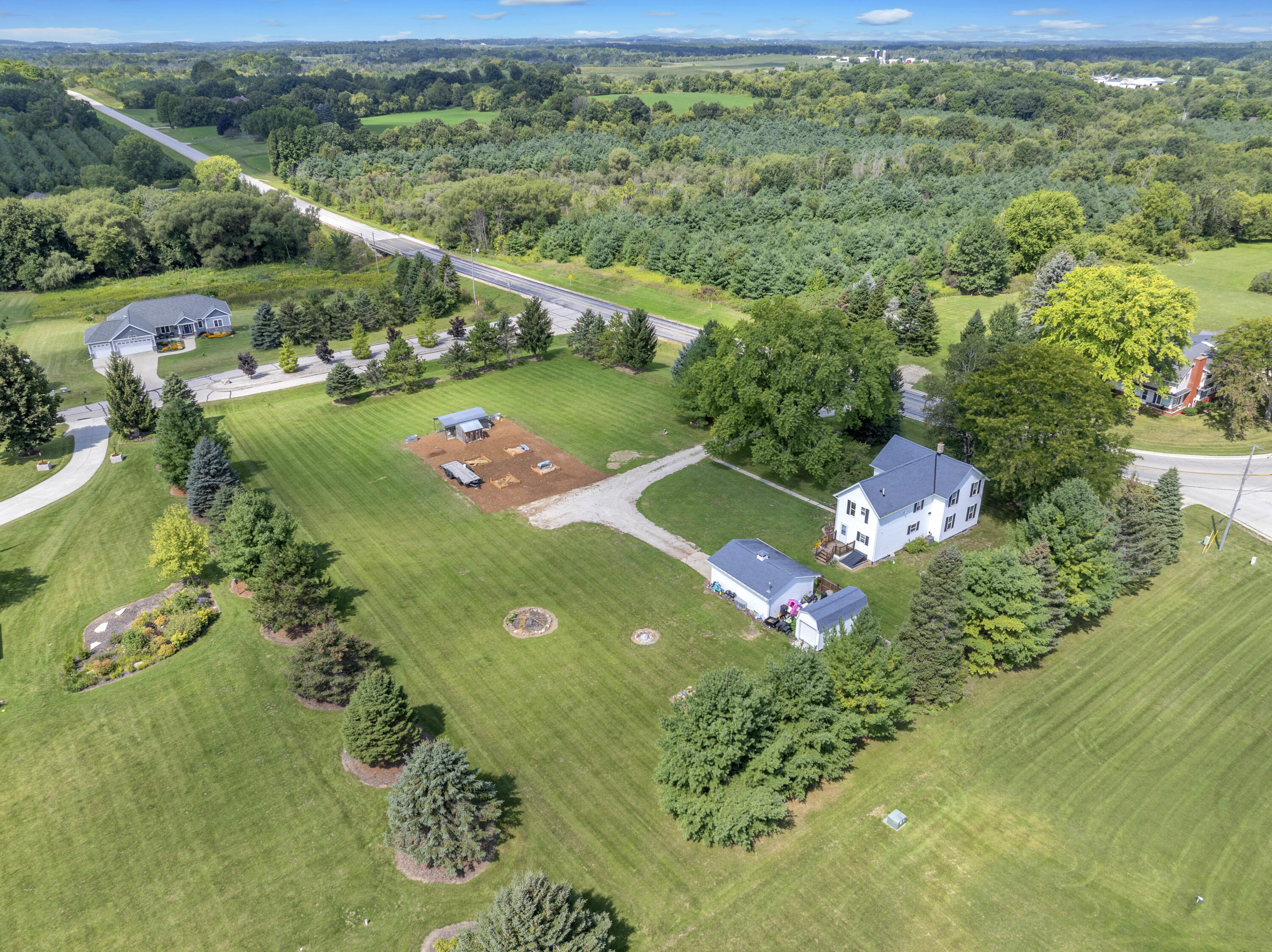 W608 County Road South Auburn, WI 53040 - Photo 6 of 39 Aerial Landscape View
