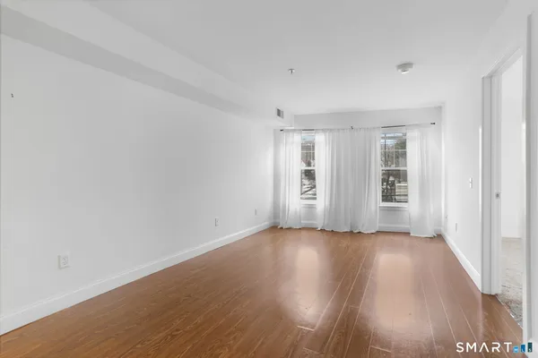 wooden floor in an empty room