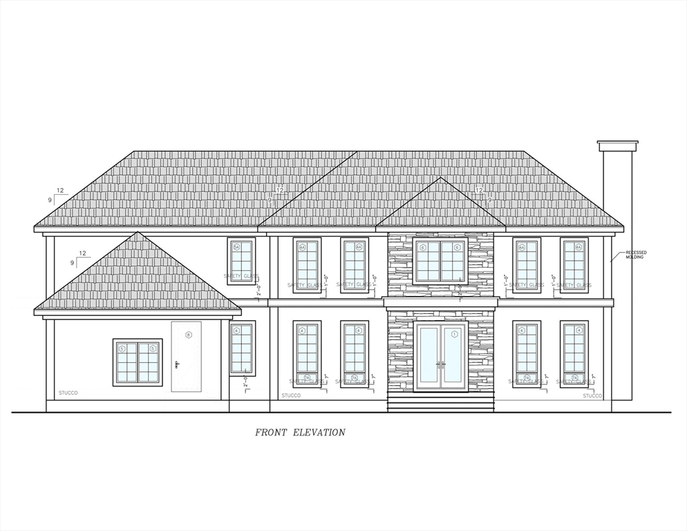 40 Windsor Road Newton, MA 02468 - Photo 3 of 6 a black and white photo of a building